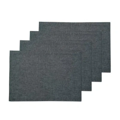 Solino Home Linen Placemats In Gray