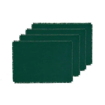 Solino Home Linen Placemats In Green