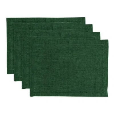 Solino Home Linen Placemats In Green