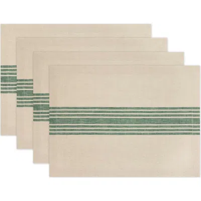 Solino Home Linen Placemats In Green