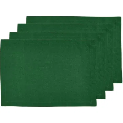 Solino Home Linen Placemats In Green