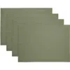 Solino Home Linen Placemats In Green