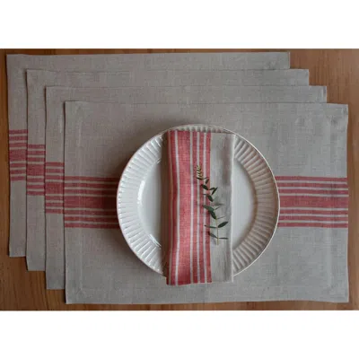 Solino Home Linen Placemats In Multi