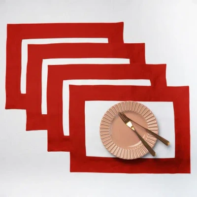 Solino Home Linen Placemats In Multi