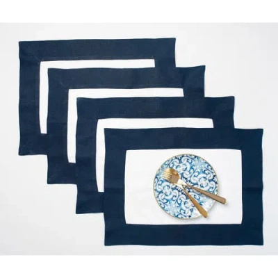 Solino Home Linen Placemats In Multi