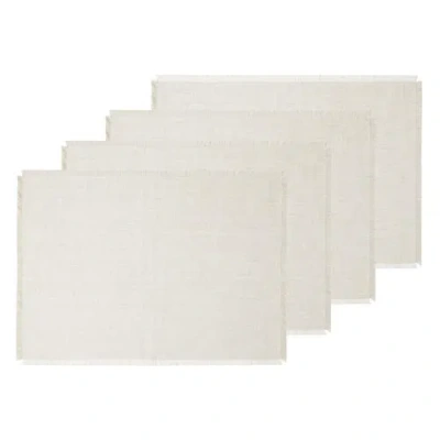Solino Home Linen Placemats In Neutral