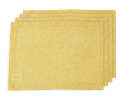 Solino Home Linen Placemats In Neutral