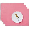 Solino Home Linen Placemats In Pink