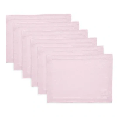 Solino Home Linen Placemats In Pink