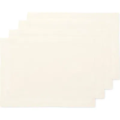 Solino Home Linen Placemats In White