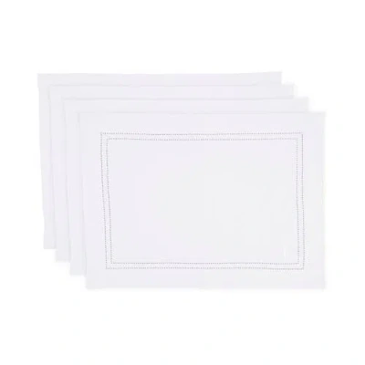 Solino Home Linen Placemats In White