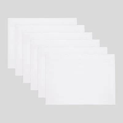 Solino Home Linen Placemats In White
