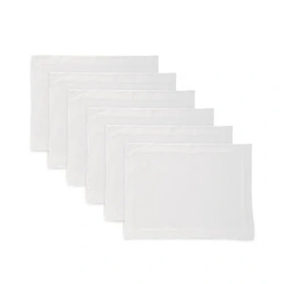 Solino Home Linen Placemats In White