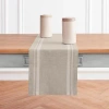 Solino Home Linen Table Runner In Gray