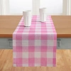 Solino Home Linen Table Runner In Pink
