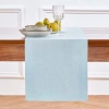 Solino Home Linen Table Runner In Blue