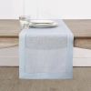 Solino Home Linen Table Runner In Blue