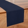 Solino Home Linen Table Runner In Blue