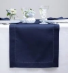 Solino Home Linen Table Runner In Blue