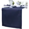 Solino Home Linen Table Runner In Blue