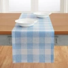 Solino Home Linen Table Runner In Blue