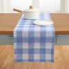 Solino Home Linen Table Runner In Blue