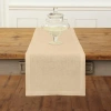 Solino Home Linen Table Runner In Brown