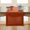 Solino Home Linen Table Runner In Brown