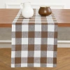 Solino Home Linen Table Runner In Brown