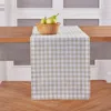 Solino Home Linen Table Runner In Brown