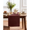 Solino Home Linen Table Runner In Brown