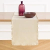 Solino Home Linen Table Runner In Brown