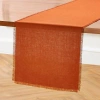 Solino Home Linen Table Runner In Brown