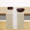 Solino Home Linen Table Runner In Brown