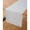 Solino Home Linen Table Runner In Gray