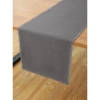 Solino Home Linen Table Runner In Gray