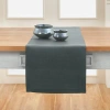 Solino Home Linen Table Runner In Green