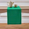 Solino Home Linen Table Runner In Green