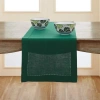 Solino Home Linen Table Runner In Green
