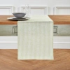 Solino Home Linen Table Runner In Green