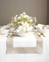 Solino Home Linen Table Runner In Multi