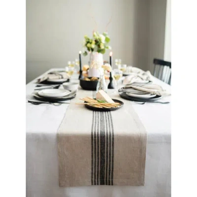 Solino Home Linen Table Runner In Multi