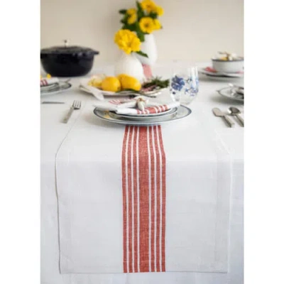 Solino Home Linen Table Runner In Multi