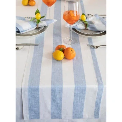 Solino Home Linen Table Runner In Multi