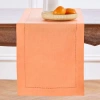 Solino Home Linen Table Runner In Orange