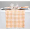 Solino Home Linen Table Runner In Orange