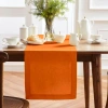 Solino Home Linen Table Runner In Orange