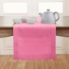 Solino Home Linen Table Runner In Pink