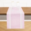 Solino Home Linen Table Runner In Pink