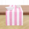 Solino Home Linen Table Runner In Pink